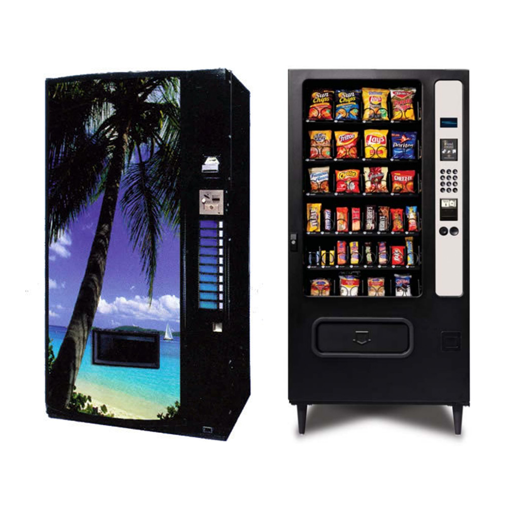 snack and drink vending machines